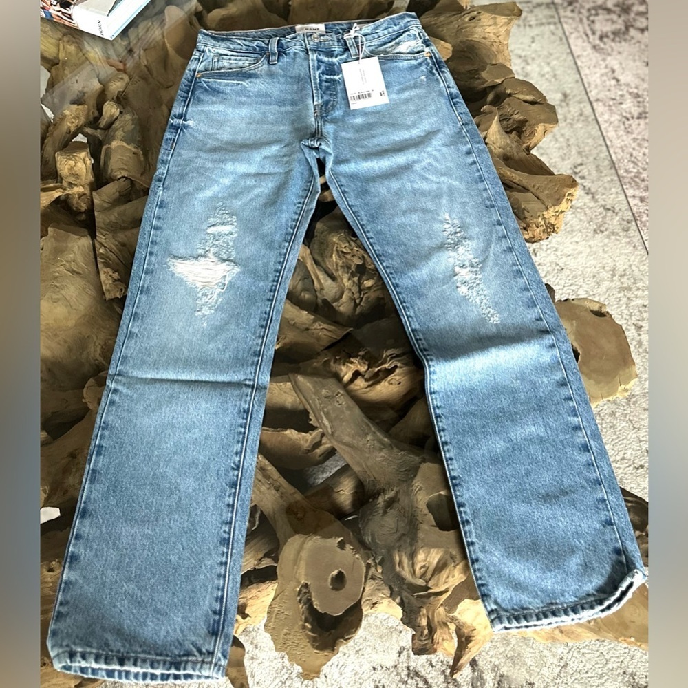 RARE FRAME NWT Le Slouch Biodegradable in Blue Jay Rips—26 - Picture 6 of 14